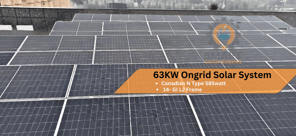 63KW On-Grid Solar System