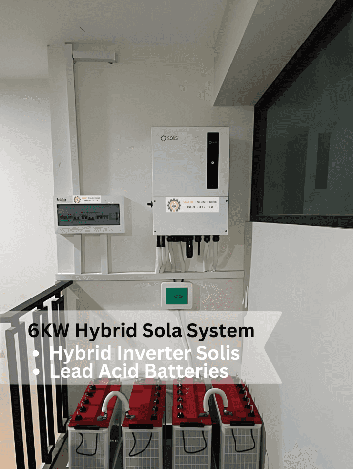 6KW Hybrid Solar System